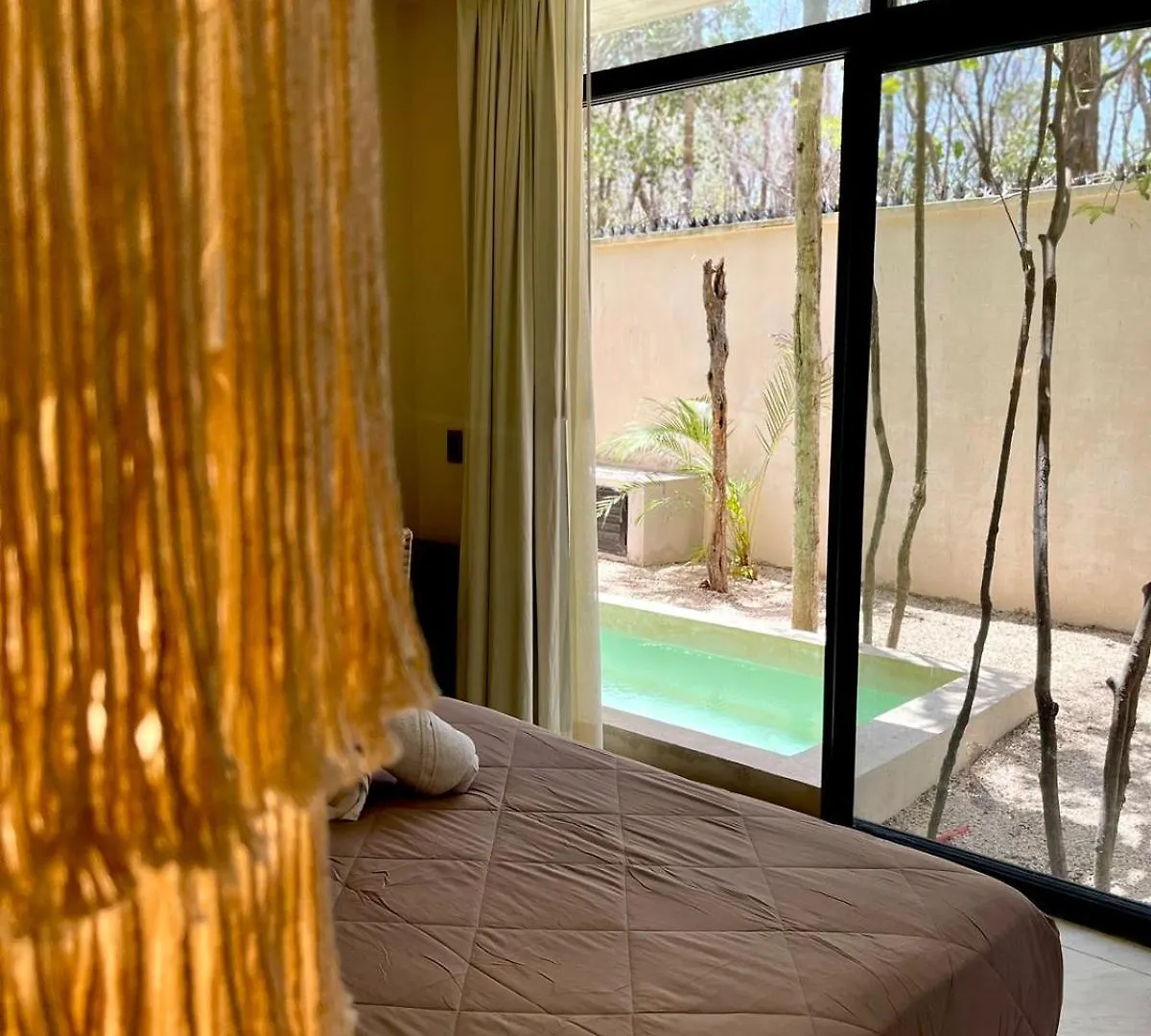 דירות טולום Refugio Armonia Con Piscina Privada - Harmony Retreat With Private Pool 0*,  מקסיקו